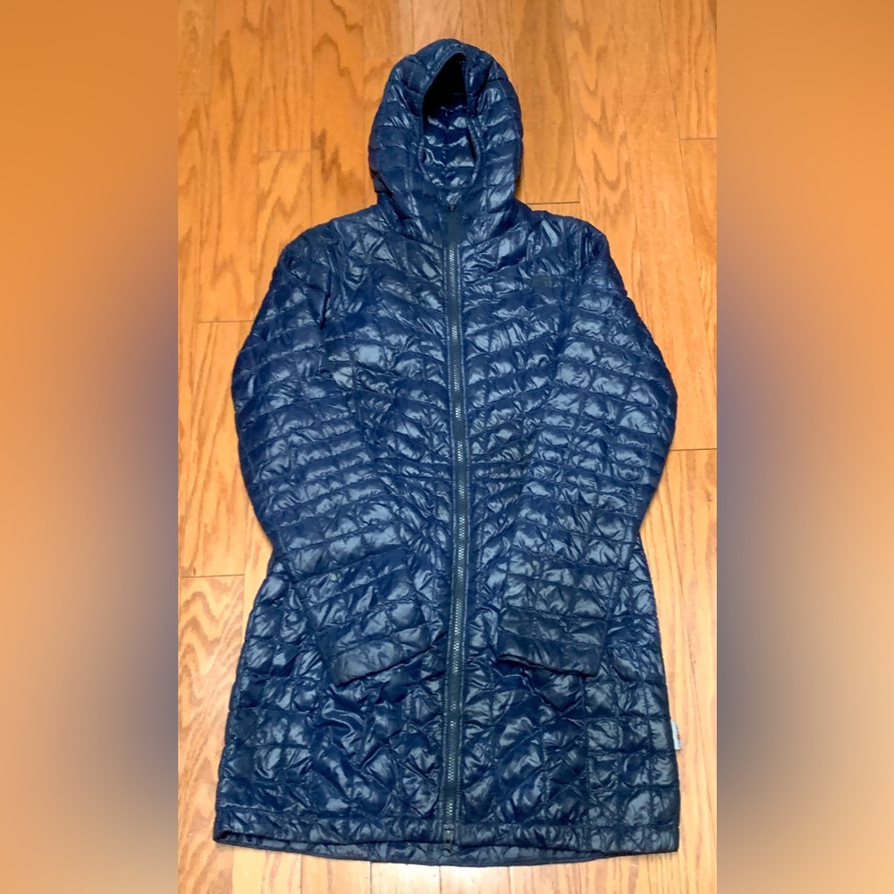 The North Face Hooded Eco Parka Quilted Puffer Packable Women’s S Jacket Coat